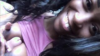 Big Breasted Ebony Teen Cheats on Boyfriend